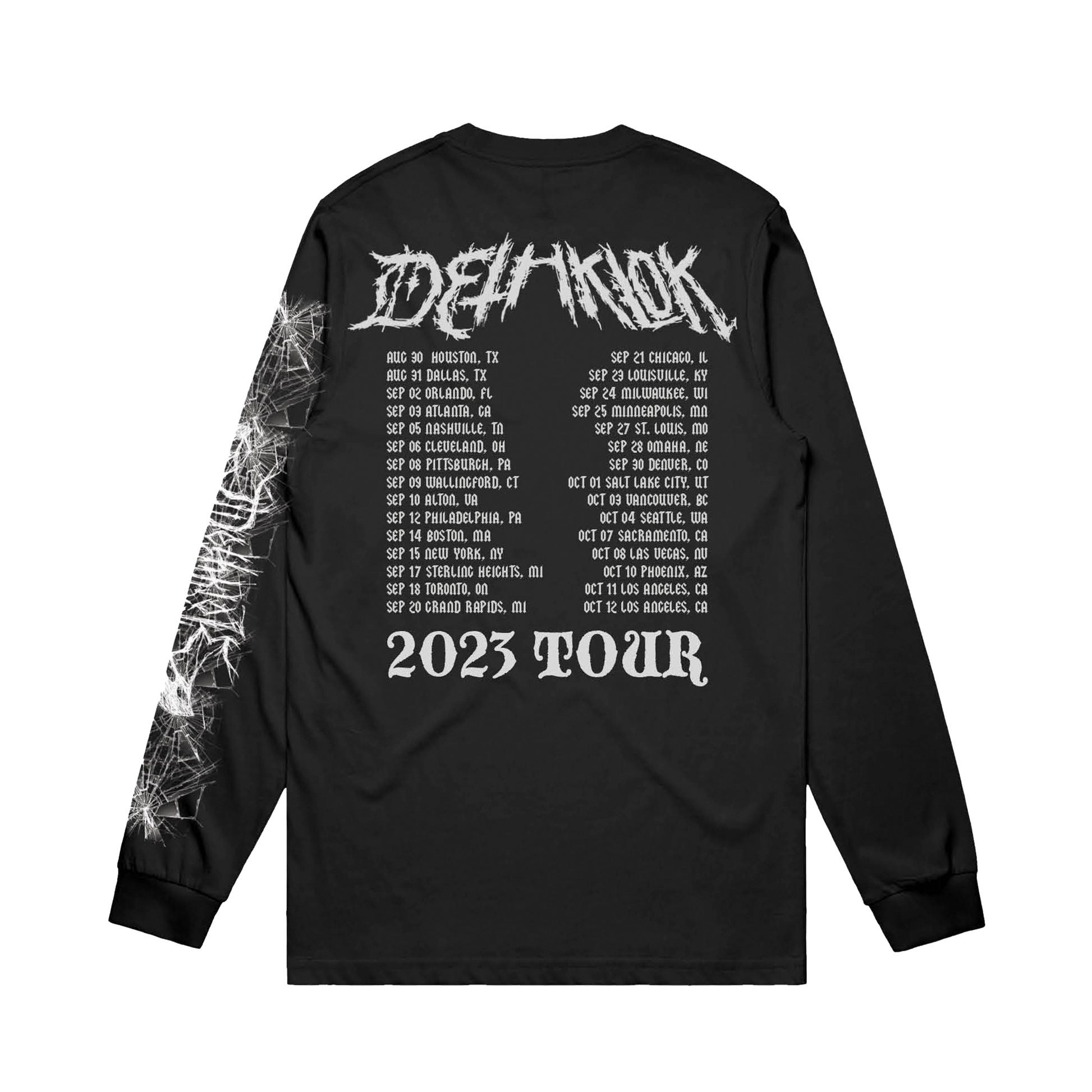 Official Dethklok Merchandise - Facebones Long Sleeve Tee
