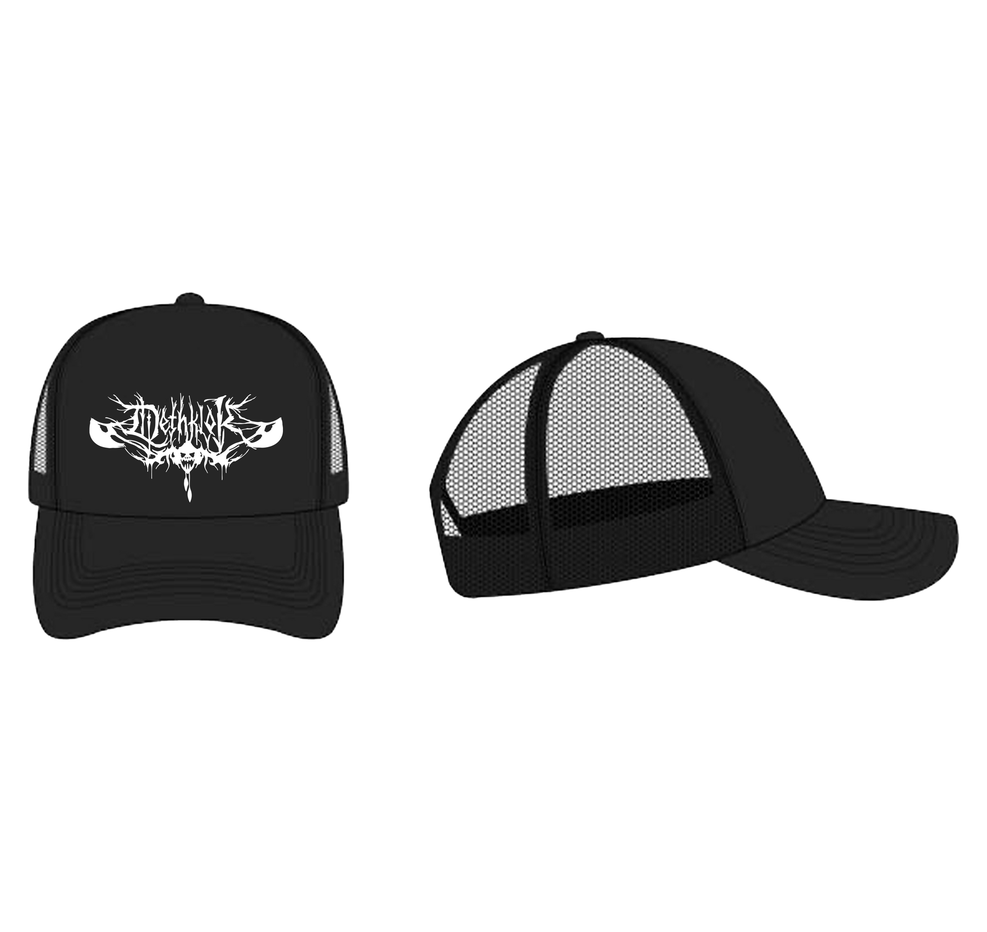 Official Dethklok Merchandise Logo Trucker Hat - Main Image